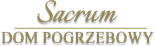 Sacrum Dom Pogrzebowy logo